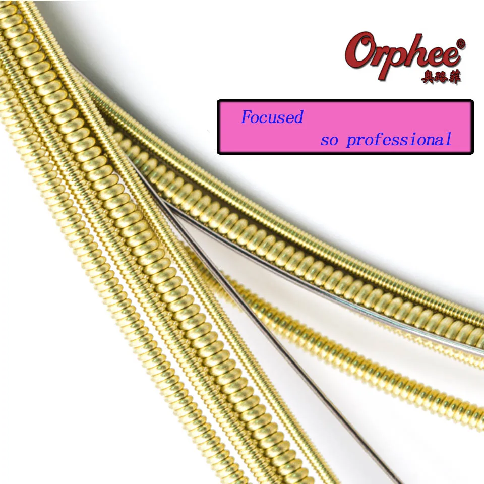 Orphee 10 компл./упак. Акустическая гитара шестигранный сердечник + 8% никелевый