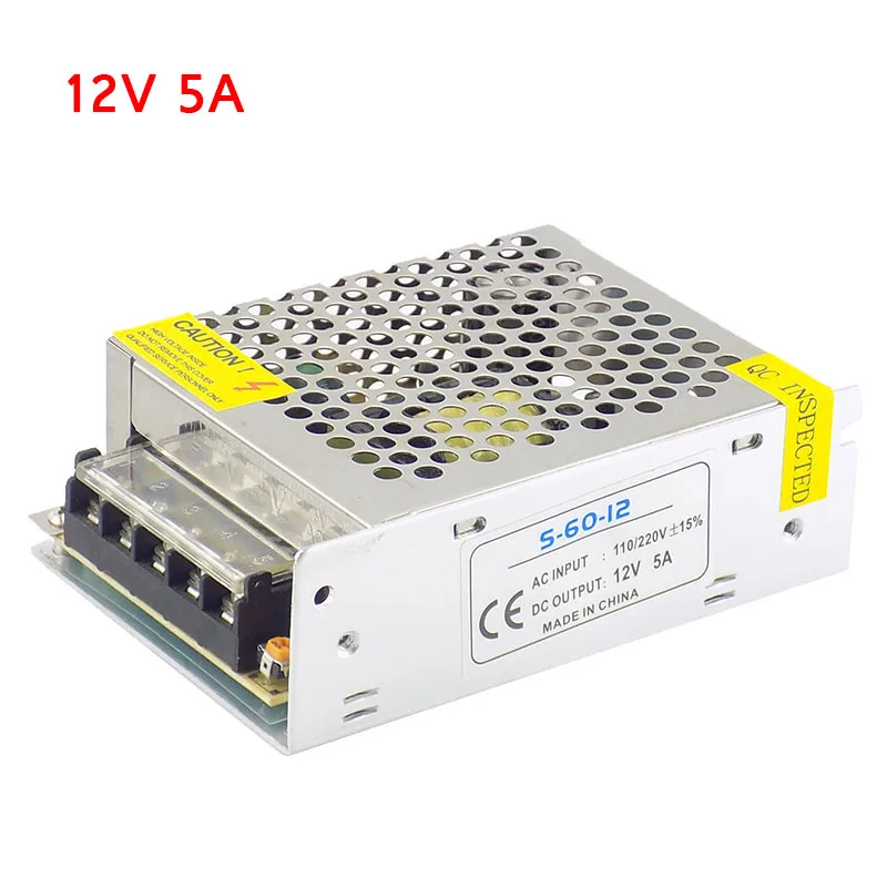 AC 110V 220V к DC 12V источник питания Трансформатор СИД драйвер для полосы света