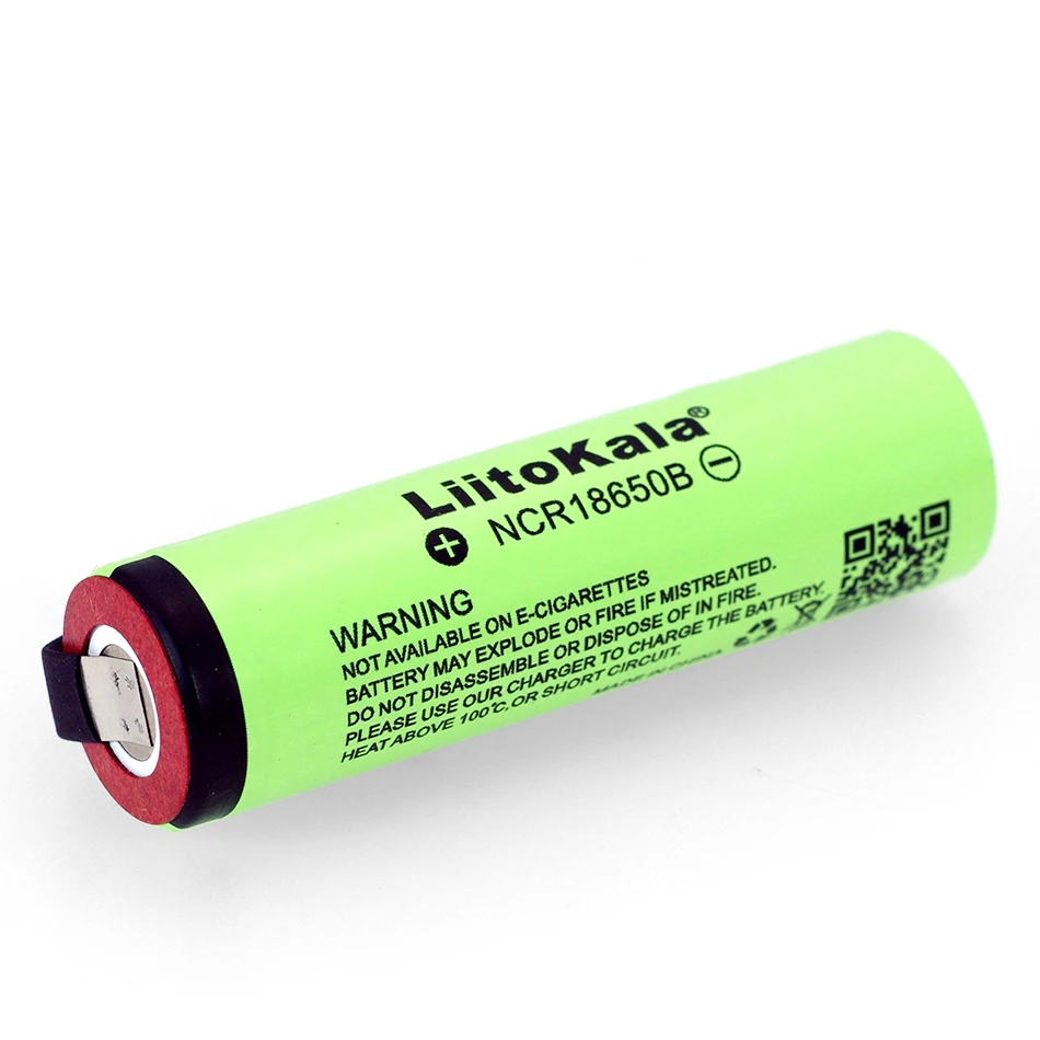 100% абсолютно новый Оригинальный NCR18650B 3 7 V 3400 mAh 18650 перезаряжаемый литиевый
