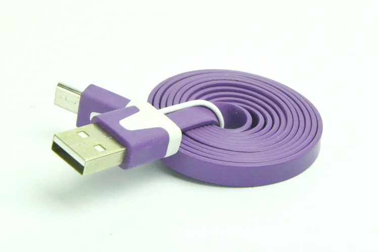 USB Кабель 1 м Интерфейс V8 удлиняется глава красочный зарядный кабель для Android