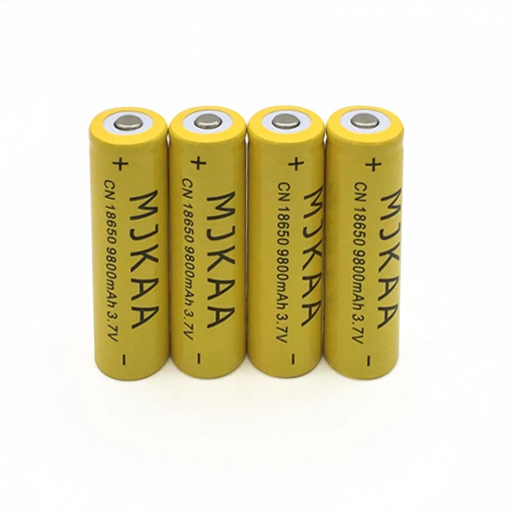 Cncool 3 7 V 9800mAh 18650 аккумуляторная батарея литий ионная для фонарика литиевая Прямая