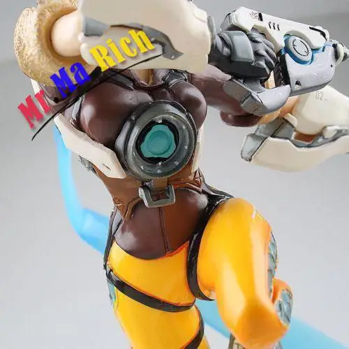 Новый аниме игрушки стрельба костюм для косплея трэйсер ПВХ Полный Рисунок