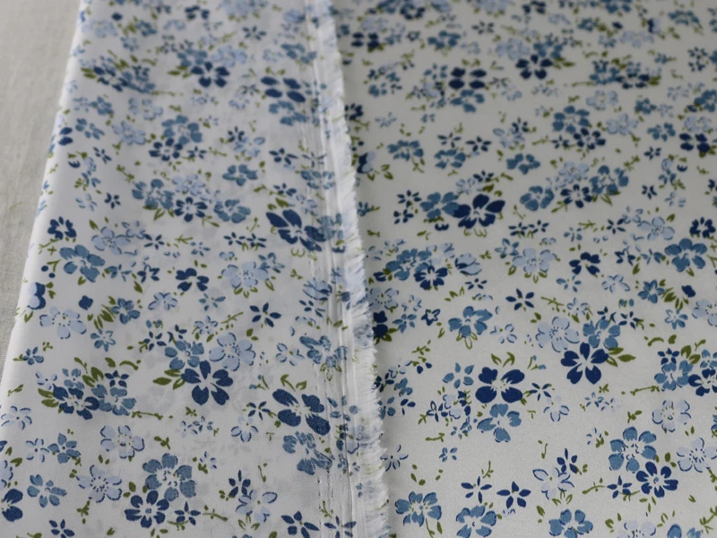 Мягкий атласный шарф Tilda 1 м х 48 цветочная ткань материал шарфа | Дом и сад