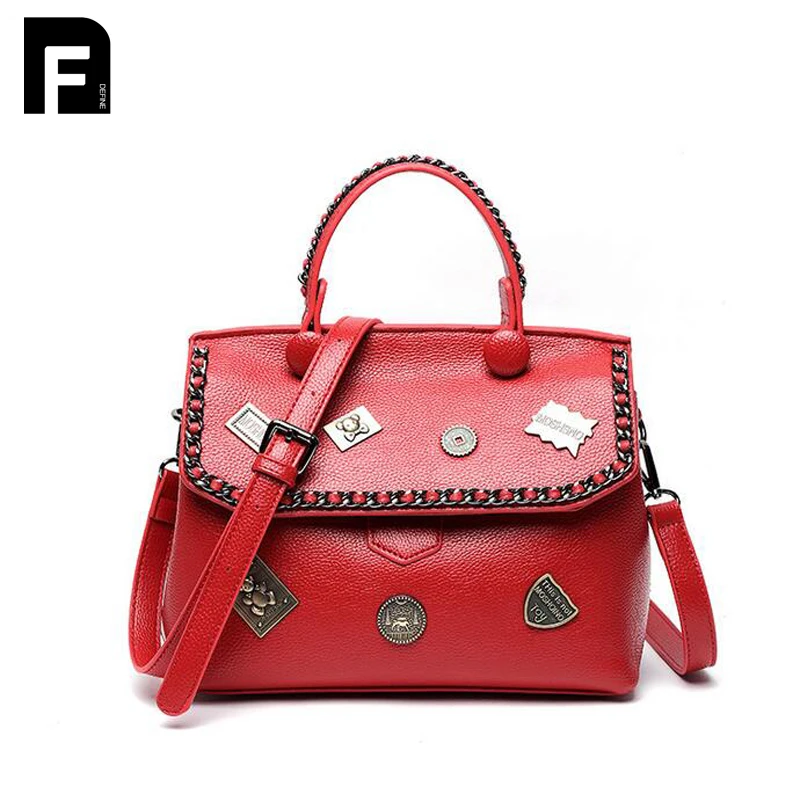 Новая кожаная сумка женская мода леди Crossbody роскошные сумки | Багаж и