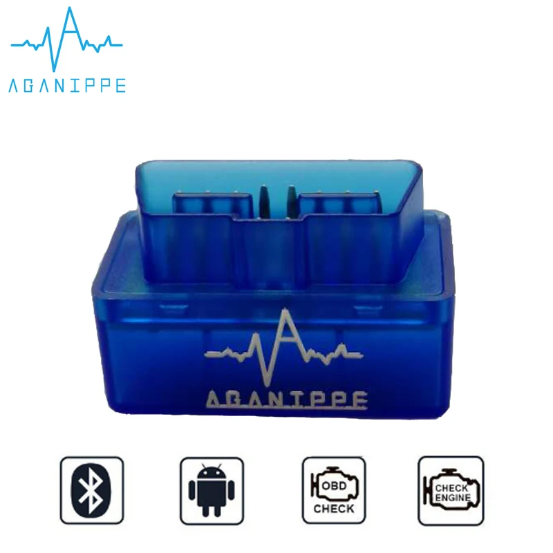 Диагностический сканер Elm 327 V1.5 Bluetooth OBD2 с хорошим чипом 1 5 Elm327 Mini OBD для