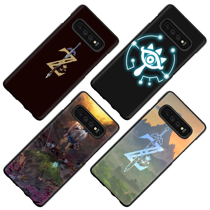 Legend of zelda мягкий чехол для телефона samsung Galaxy M10 20 30 S6 7 Edge S8 9 10 Plus S10E Note 8 9