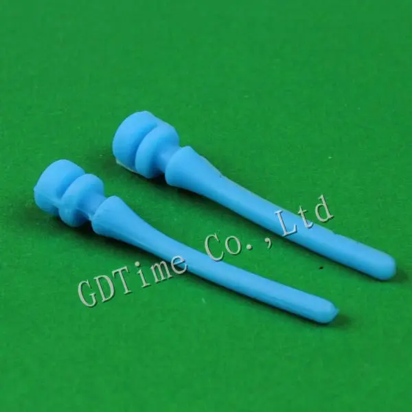 200 шт. в партии синий силиконовый винт фиксатор для ПК компьютер вентилятор