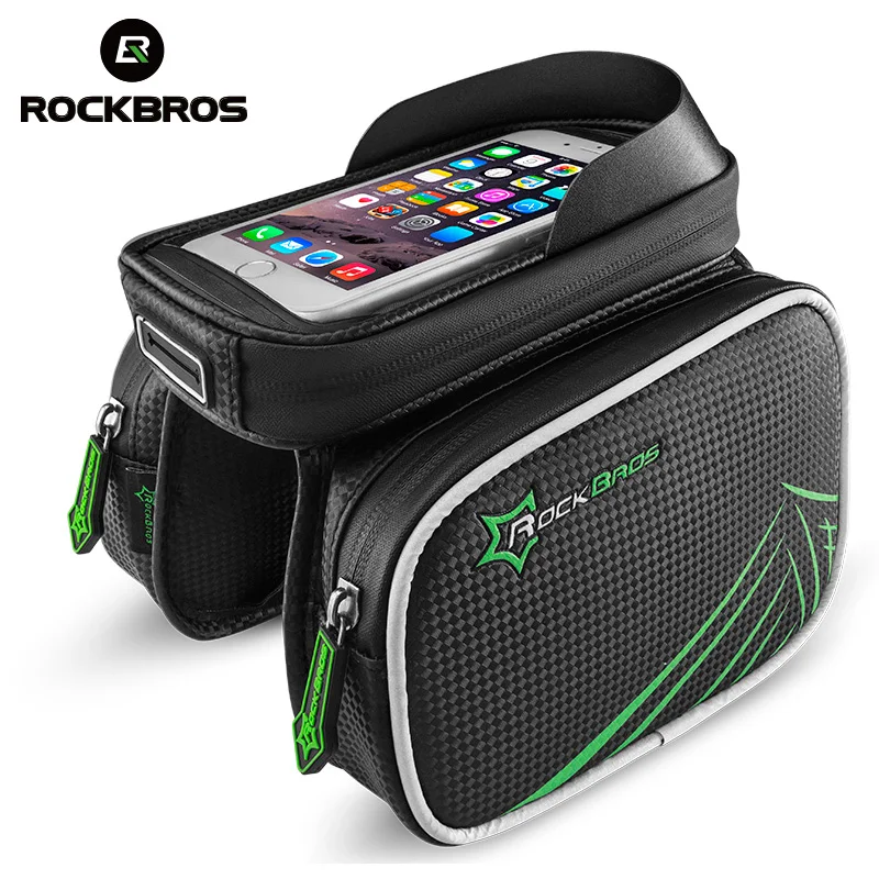 ROCKBROS MTB сумка с передней головкой Топ труба двойной мешок велосипедная