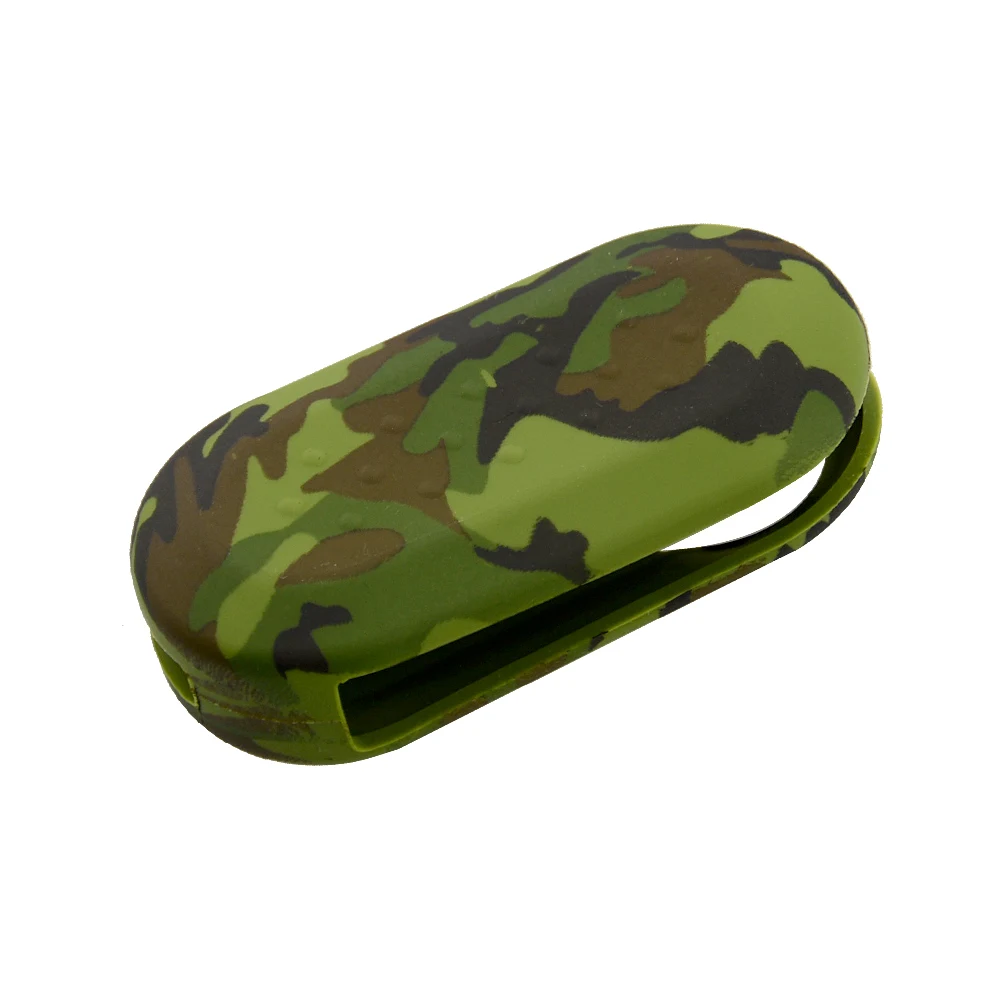 

New Styling Silicone Rubber Car Key Case Cover For Fiat 500 3 Buttons Flip Remote Key Protector Holder Shell Auto Accessories