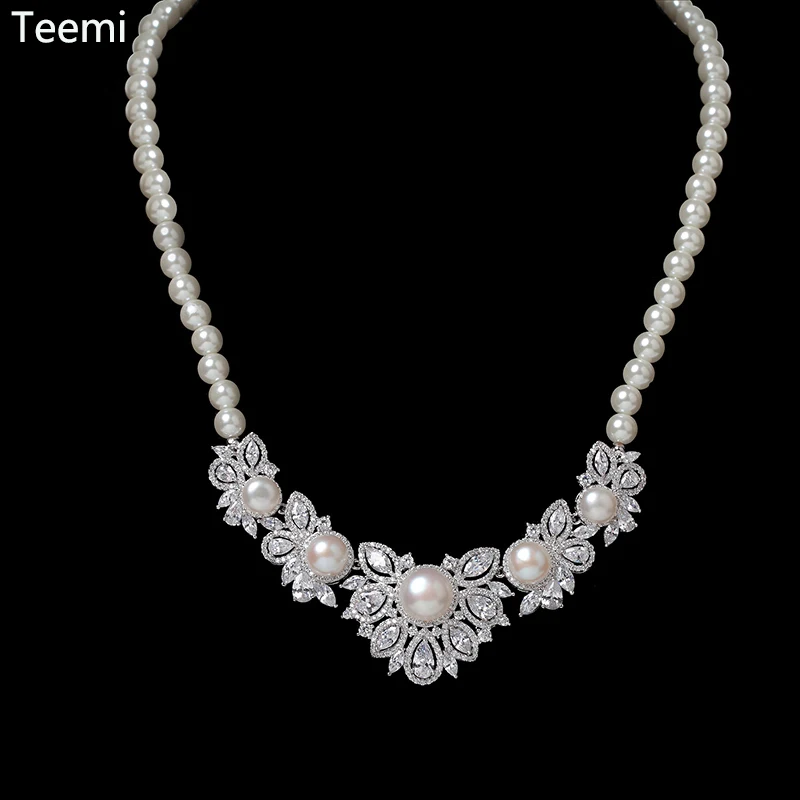 Роскошные Эффектные серьги LUOTEEMI 2016 в форме капли воды с искусственным жемчугом