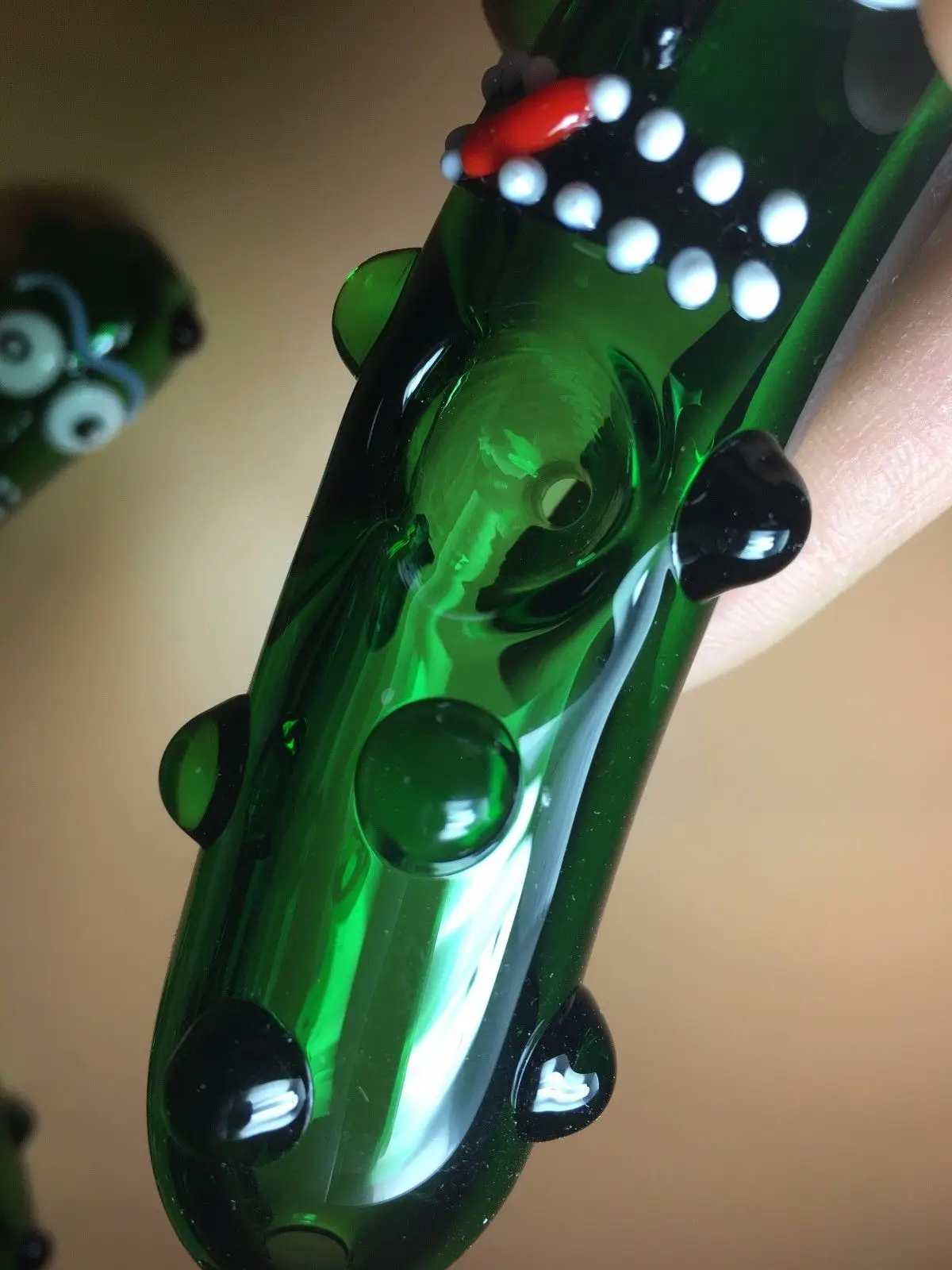 Funny Pickle Rick Glass Pipe glass Bong Smoking Pipes bowl hookah |