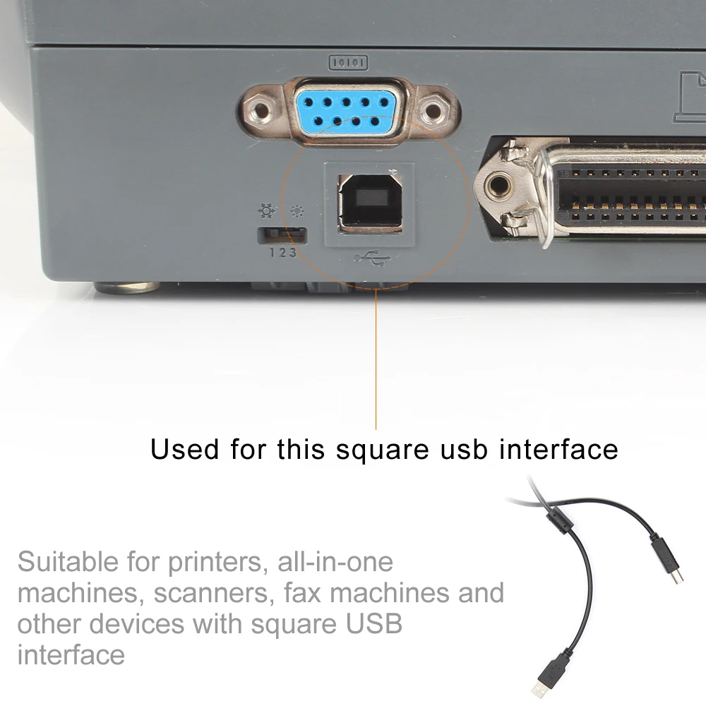 Zhenfa USB 2.0 кабель для передачи данных Шнур HP Deskjet f2110 f2120 f2128 f2140 f2180 d1660 d2430 d2445 d2460 d2468