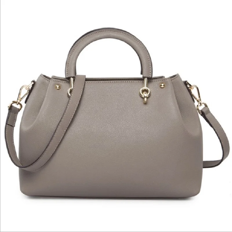 Офисные дамские сумочки из натуральной кожи черные 2019 женские дорожные