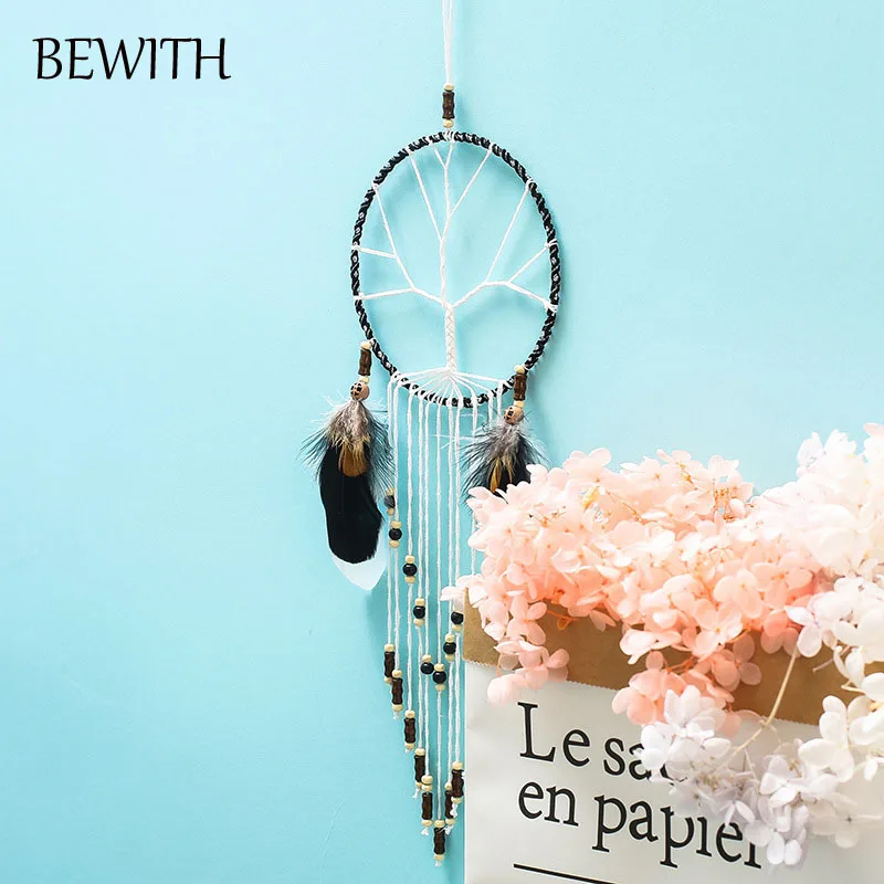 BEWITH Древо жизни индийский Ловец снов &amp колокольчики ветра кафе бар дома