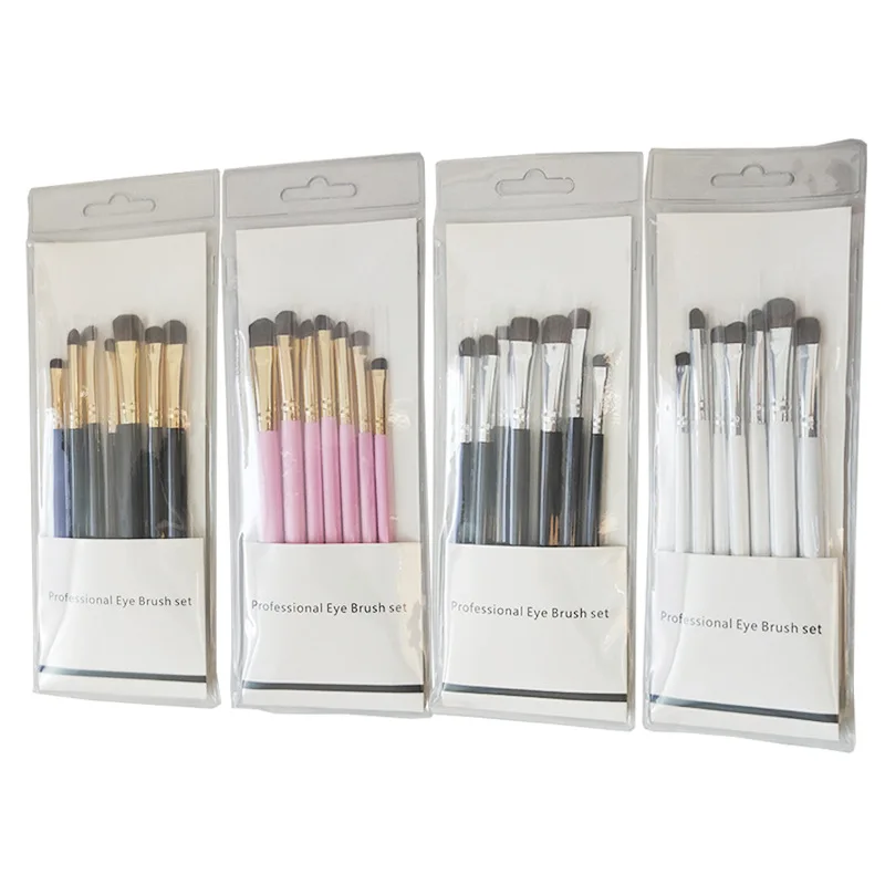 

wholesale makeup brushes 7pcs eye makeup brush set eyeshadow brush 50sets/lot