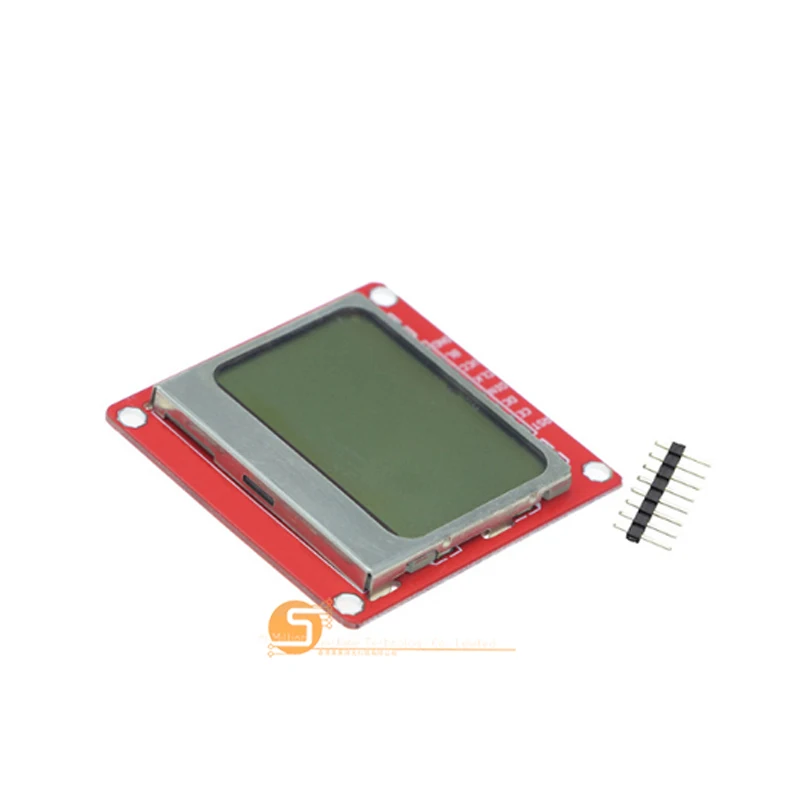 Умная электроника ЖК-модуль Дисплей Монитор белая подсветка адаптер PCB 84*48 84x84 Nokia 5110 экран для Arduino - Цвет: kit A