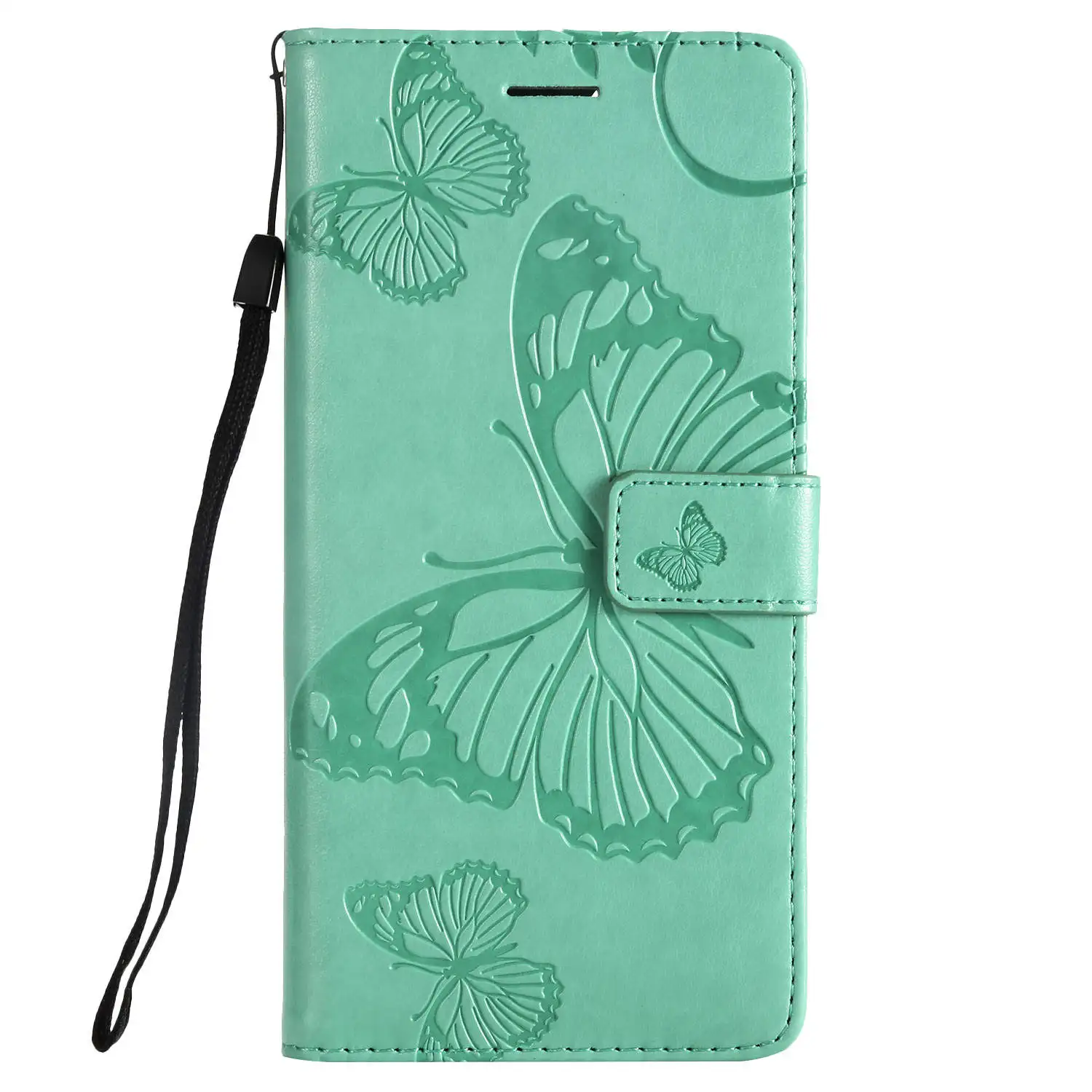 Green Из искусственной кожи чехол-бумажник флип-чехол для huawei Коврики 10 20 30 X Lite Y9 Y6 Y7 Y5 pro prime Y6 II крышка - Цвет: Green