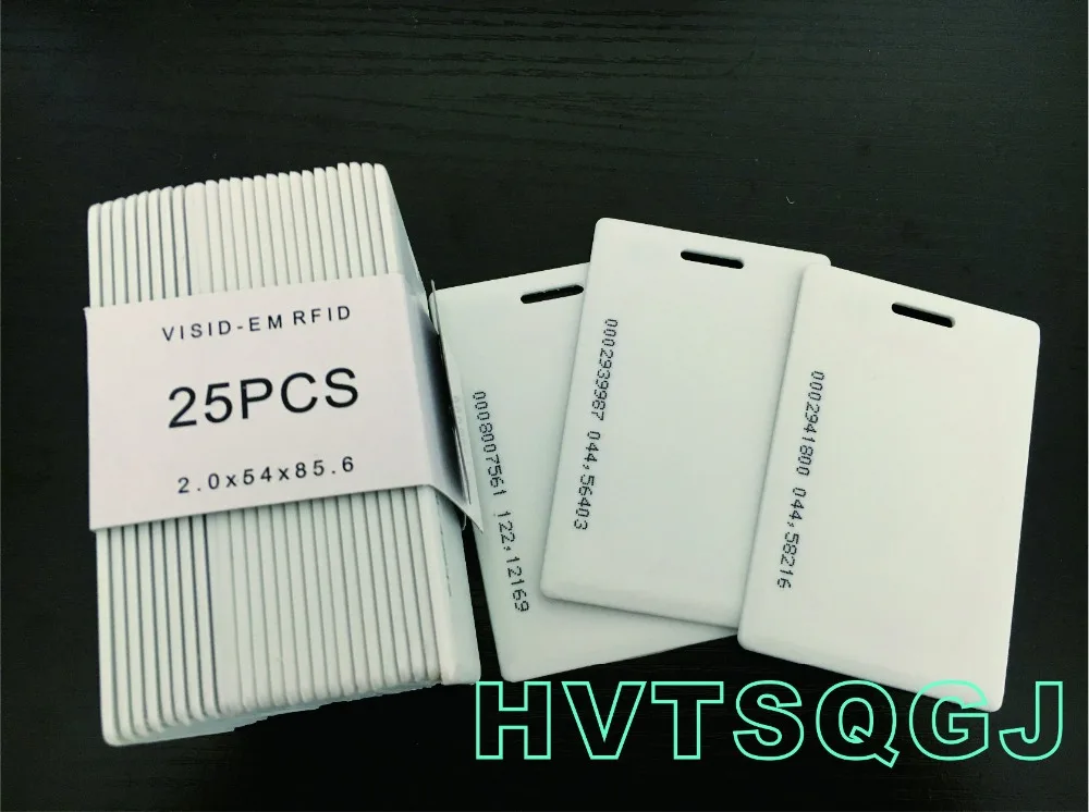 

500pcs Free shipping High quality 125khz tk4100 clamshell card