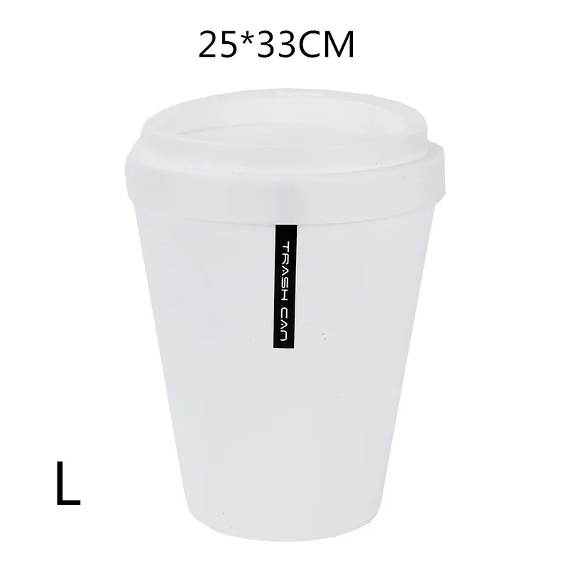 6 Desktop Mini Waste Bins Creative Quality Plastic Paper Garbage Home Office Kitchen Bathroom Corner Dustbins Cleaning Accessories - Цвет: 6