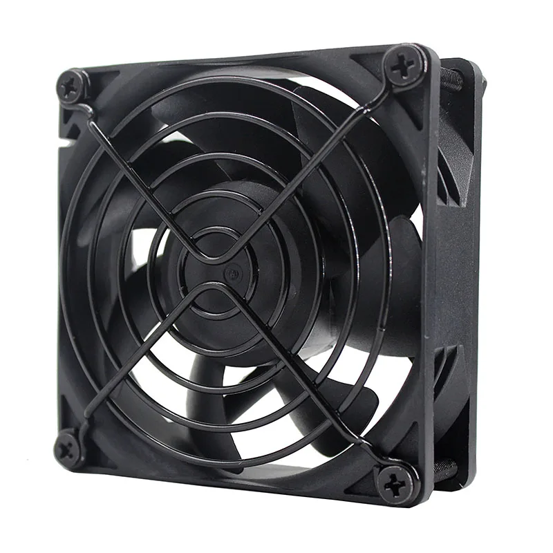 YOUNUON 60 мм, 80 мм, 90 мм 120 мм EC бесщеточный вентилятор AC 110V 115V 120V 220V 240V осевой вентилятор с Srews/гриль 6025 8025 9225 12025 12038