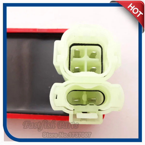 Круглый гоночный AC CDI Box 6 Pin для GY6 50cc 125cc 150cc скутер картинг Багги Квадроцикл