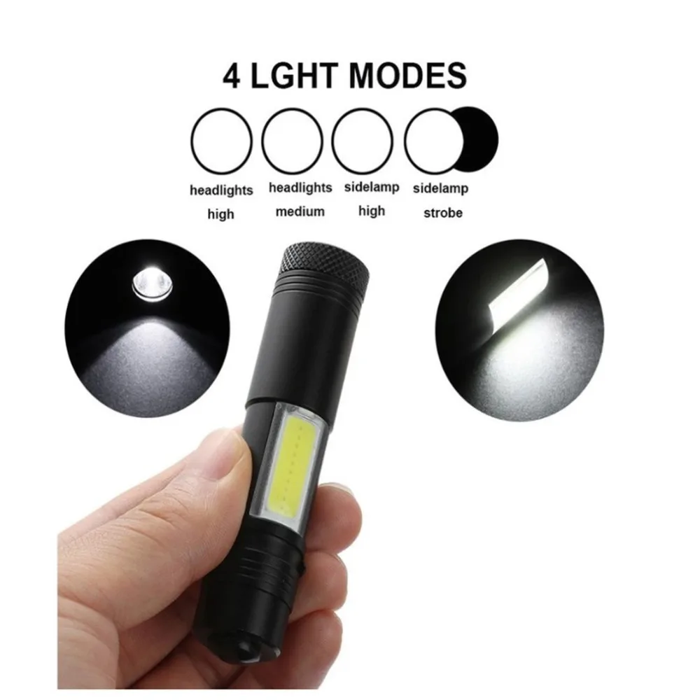 Горячая Светодиодный фонарик Портативный мини torchflashlight использование батареи Водонепроницаемый в жизни освещение фонарь Прямая