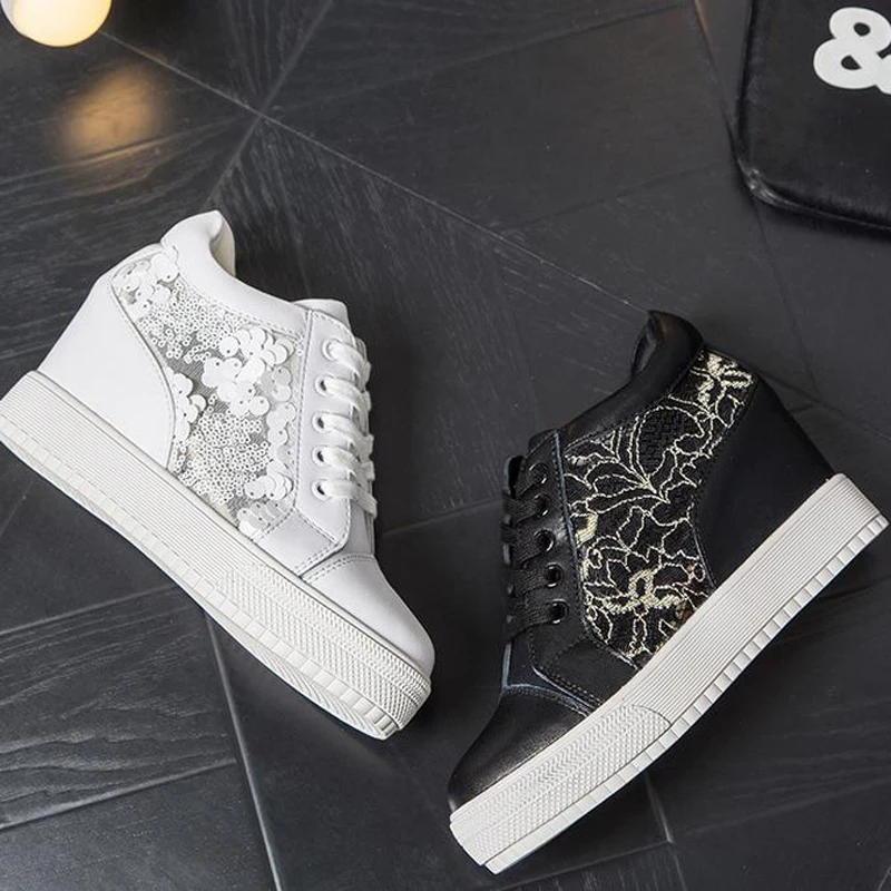 Tangnest 2017 Высота Увеличение Женщина Бездельники Сплит Кожа Круглый Toe босоножки