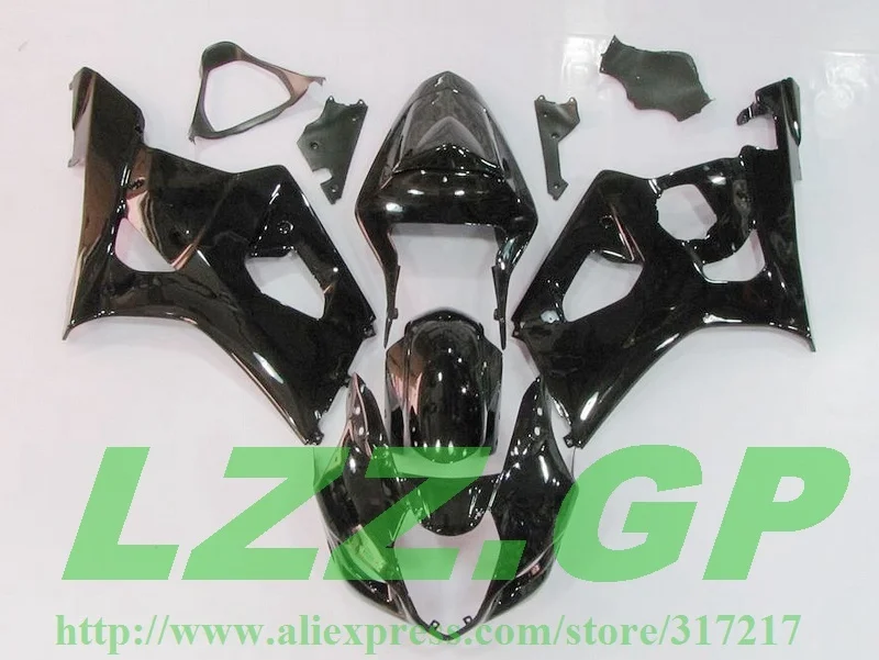 

Injection For SUZUKI GSX-R1000 K3 03 04 GSX R1000 K3 Black t989786 GSXR 1000 2003 2004 GSXR1000 Fairing Kit