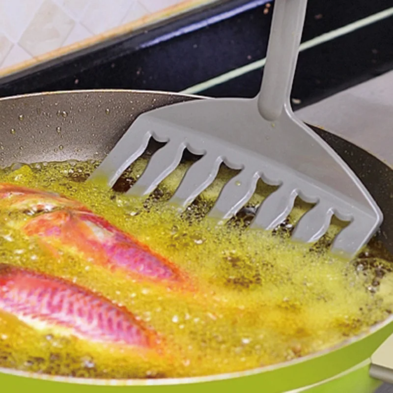 Лопатка нейлоновая с деревянной ручкой 1 шт. | Дом и сад