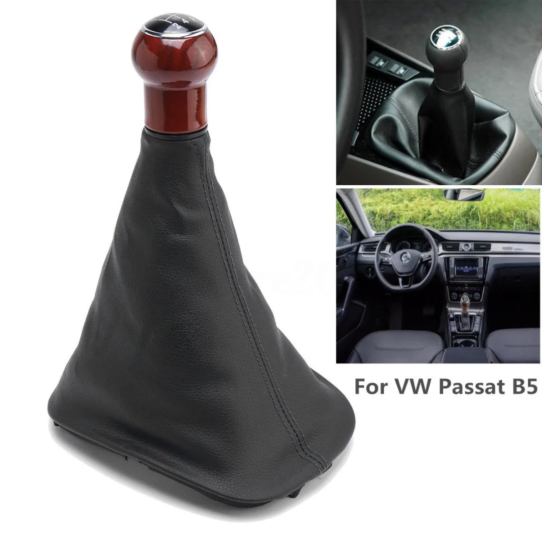 Новейшая 5 скоростная деревянная ручка переключения передач для V W Golf Passat B5 Je tta 99