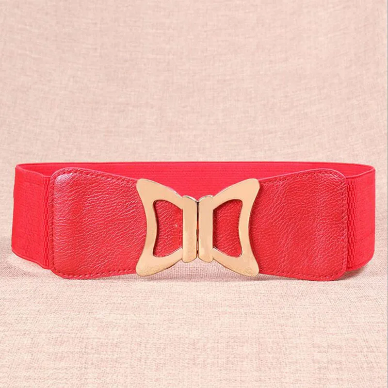 2016 Новинка ремень декоративные эластичные Ремни для Для женщин бантом Широкий