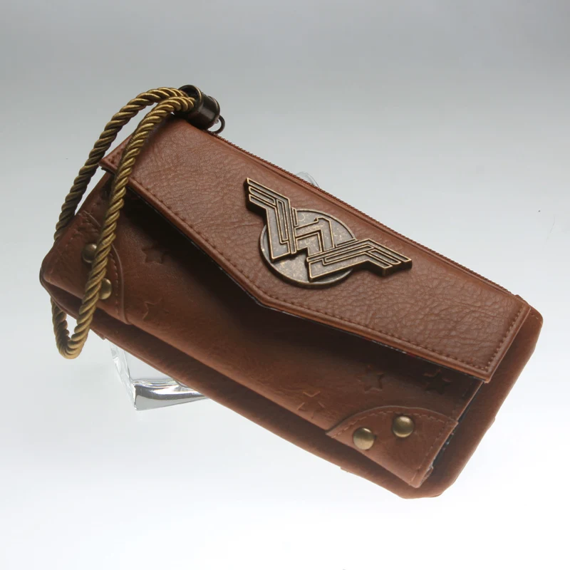 Wonder Woman женский кошелек на молнии DFT-5516