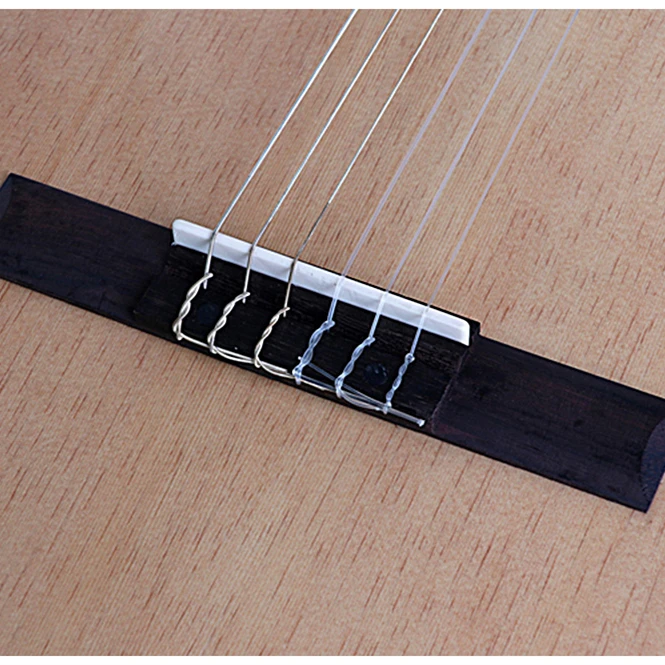 Классическая гитара акустическая электрическая 39 дюймовая нейлоновая струна 6