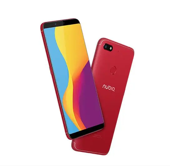 Оригинальный официальный смартфон Nubia V18 6 01 дюймов 4 Гб ОЗУ 64 ПЗУ четыре ядра