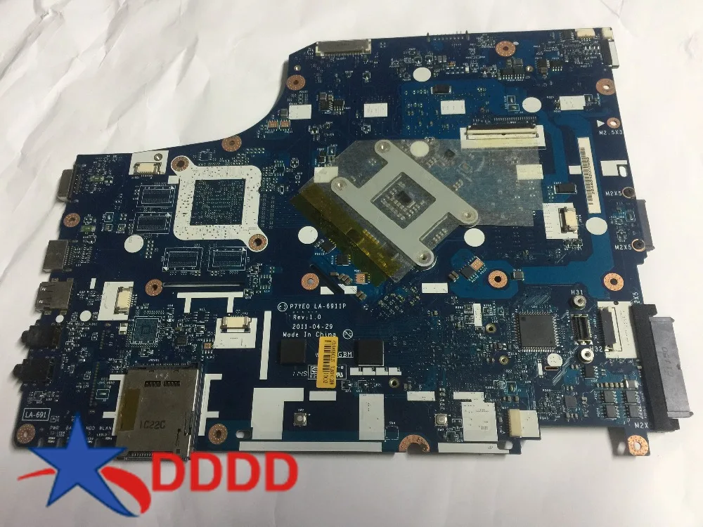 Оригинальная материнская плата MBRN802001 для ноутбука ACER ASPIRE 7750 7750G модель PY7YE0 LA-6901P |