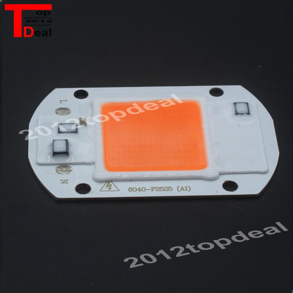 Фото 20 Вт 30 50 70 полный спектр LED COB 60 мм 90 110 160 110/220 В Смарт IC светильник для роста 20 Вт 30 50 70 полный спектр LED COB 60 мм 90 110 160 110/220 В Смарт IC светильник для роста