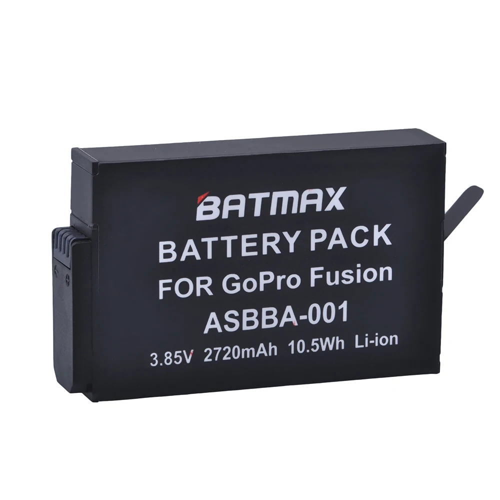 Аккумулятор Batmax на 2720 мА · ч для экшн-камеры Gopro ASBBA001