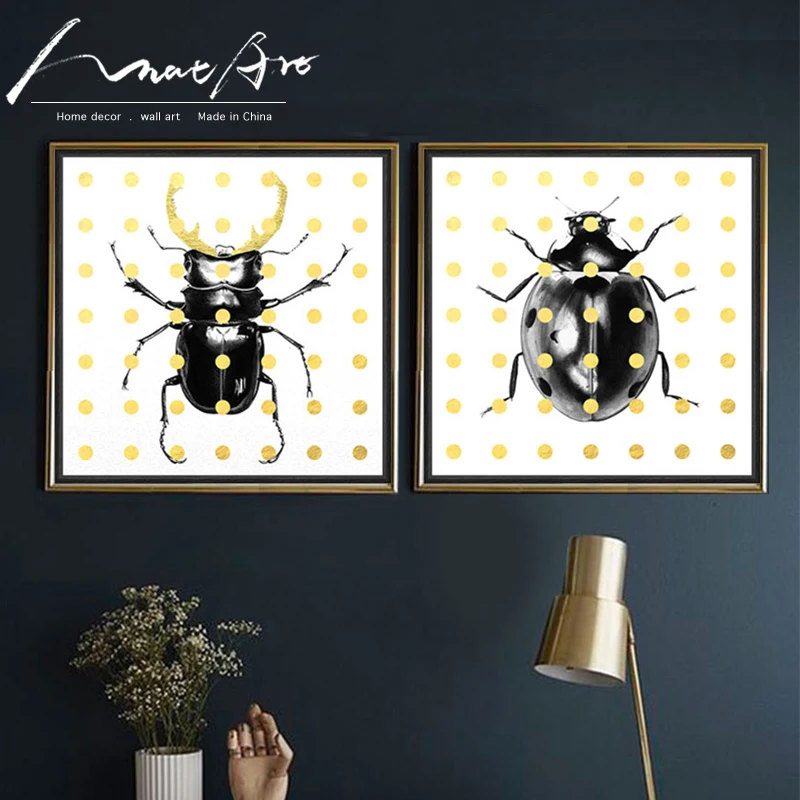 Поп арт Битлз Скелет современная картина нордическая декоративная черно белая