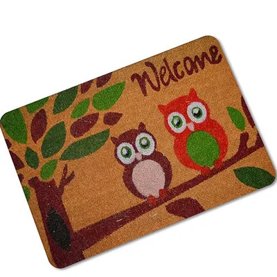 Современные резиновые тапочки дома передней двери запись Добро пожаловать