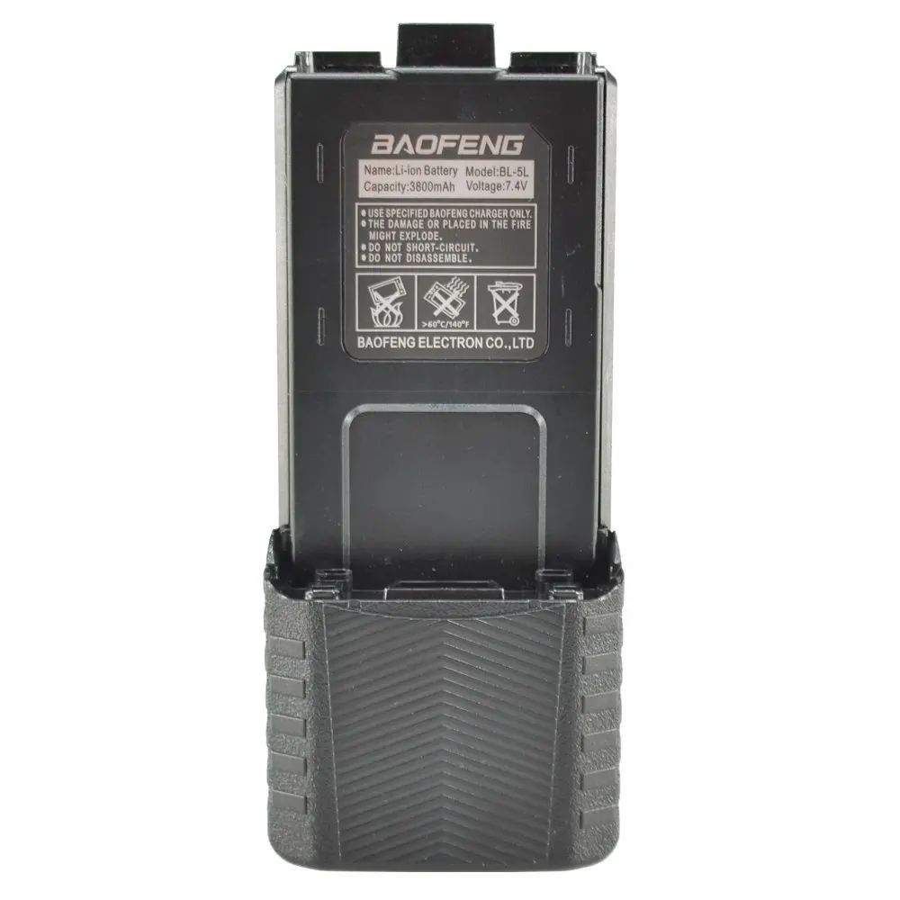 Оригинальный аккумулятор BAOFENG UV 5R BL 5L 7 4 В 3800 мА/ч литий ионный большой емкости