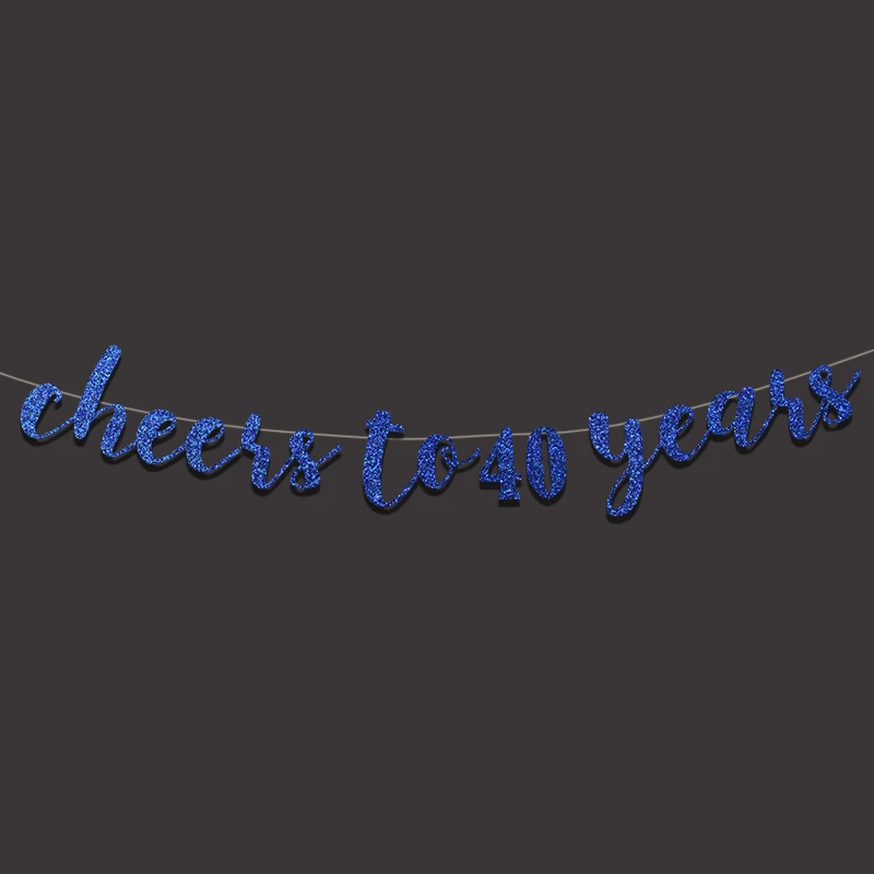 Новинка 2017 баннер с удовольствием от 40 лет украшения для вечеринки в честь 40-го