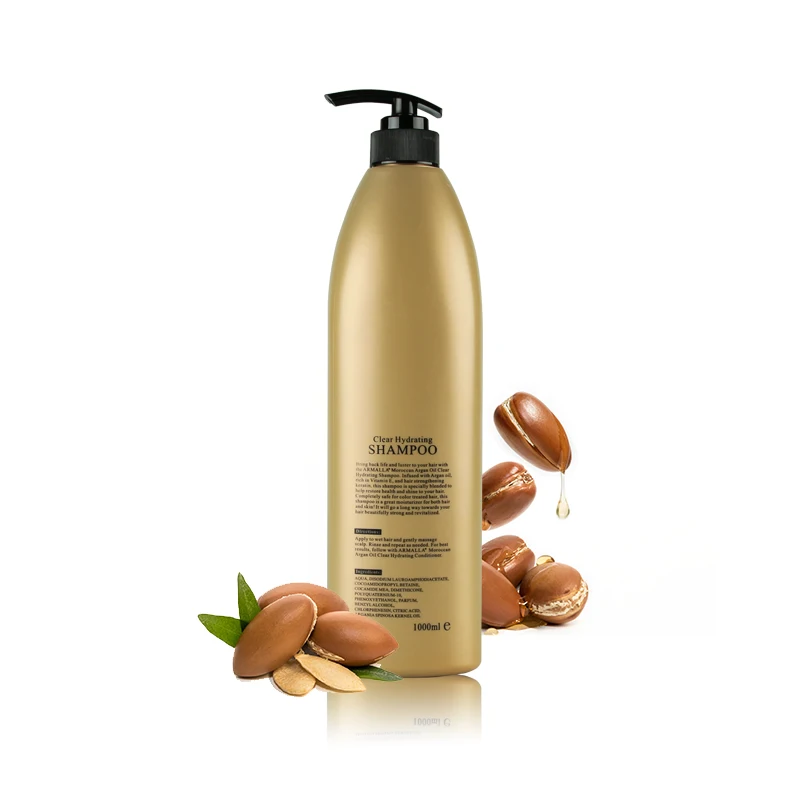 Armalla Moroccan Argan Oil 1000ml Professional Natural Dry Hair Shampoo Treatment Moisturizing Damage Product | Красота и здоровье