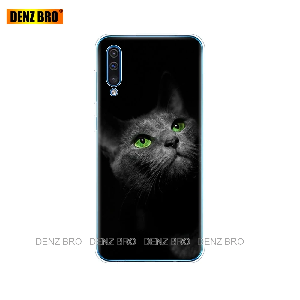 Чехол для Samsung Galaxy A50 с рисунком из силикона и ТПУ, чехол для телефона для Samsung A50 A505 A505F SM-A505F, мягкий чехол 6,4, чехол-бампер