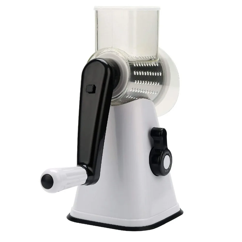 Овощной мандолин измельчитель овощерезка быстрый поворотный барабан терка для