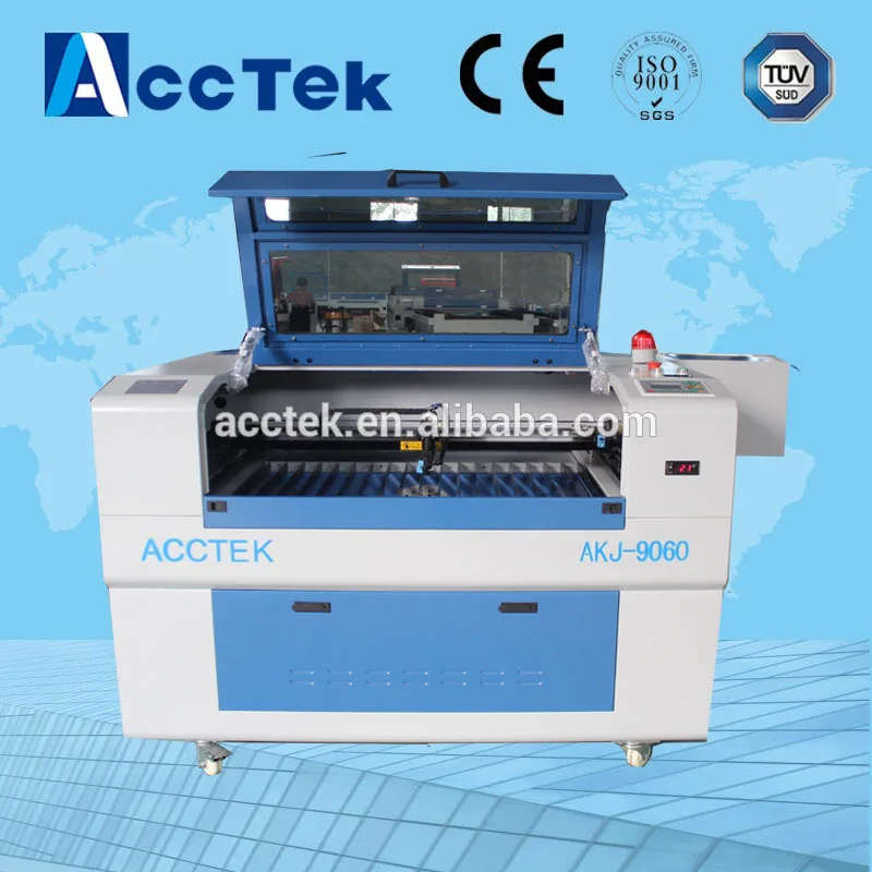 

AKJ 6090 co2 лазерная гравировка/cnc лазерная машина для резки дерева цена