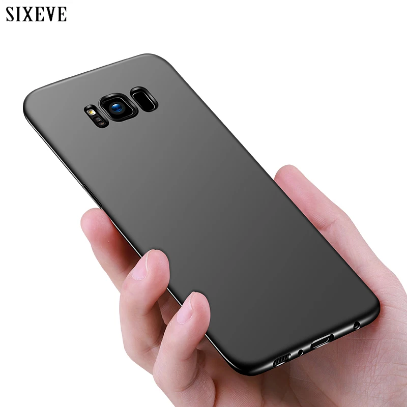 Роскошный тонкий жесткий чехол из поликарбоната для телефона Samsung Galaxy S6 S7 Edge S8 S9