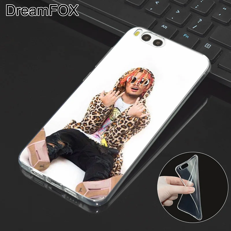 DREAMFOX M523 Lil Pump Soft TPU Silicone Case Cover For Xiaomi Mi Note 2 3 4 5 6 8 SE M5 4C 4S 5C 5S 5X 6X A1 Plus |