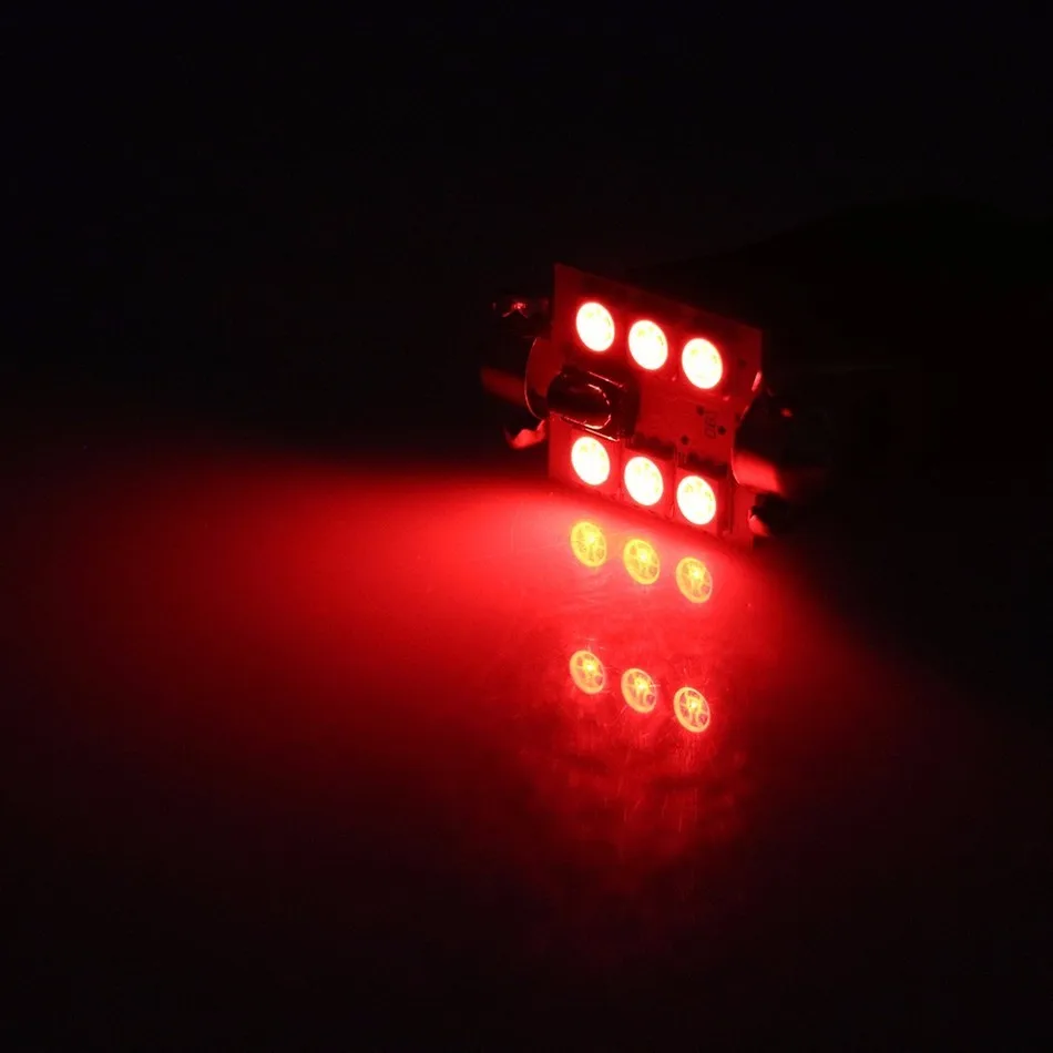 LVTUSI 2 шт светодиодный T10 RGB 6 SMD 16 Цвет RGB Изменение светодиодный салона Чтение свет с удаленным Управление лампы Авто быть