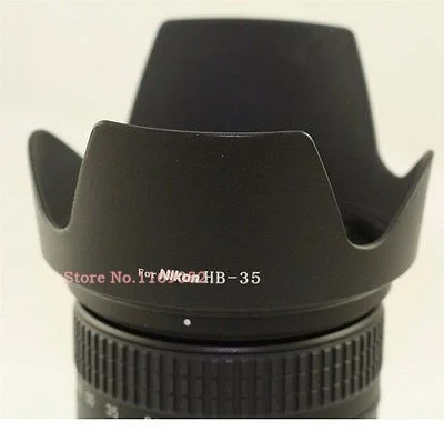 HB-35 72 мм профессиональная Запасная бленда для объектива Nik &amp n d90 d7000 d7100 18-200 |