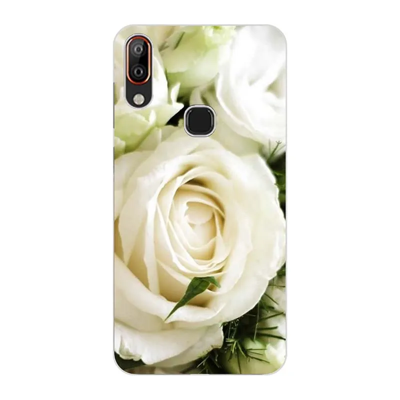 Для BQ Vsmart Active 1 Plus PQ4002/Joy 1 Plus PQ6002 6,1" чехол с принтом розы волка милый узорчатый чехол, мягкий, из силиконового материала чехол для телефона - Цвет: A303